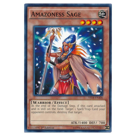 Yu-Gi-Oh! - Space-Time Showdown Power-Up Pack - Amazoness Sage (Common) YS14-ENA06