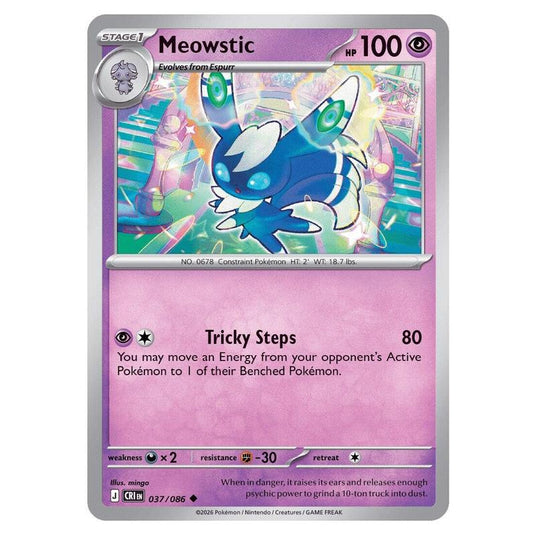 Pokemon - Mega Evolution - Chaos Rising - Meowstic - 037/086