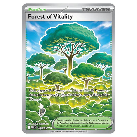Pokemon - Mega Evolution - Perfect Order - Forest of Vitality - 109/088