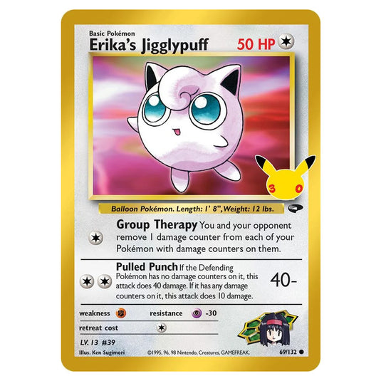Pokemon - 30th Celebration - Erika's Jigglypuff - 69/132