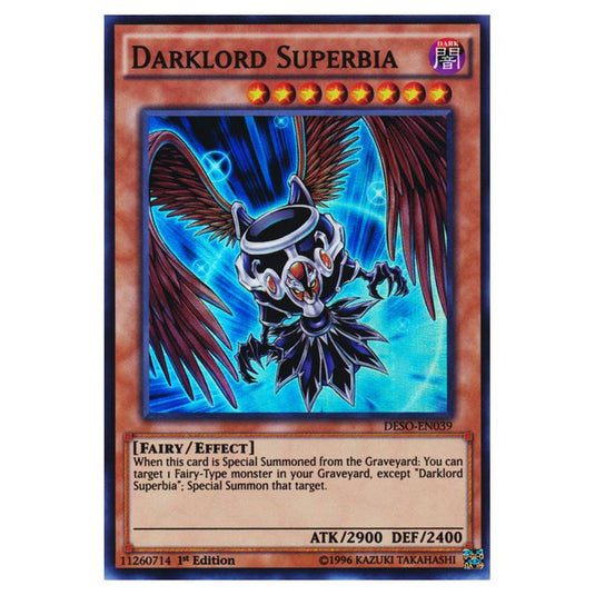 Yu-Gi-Oh! - Destiny Soldiers - Darklord Superbia (Super Rare) DESO-EN039