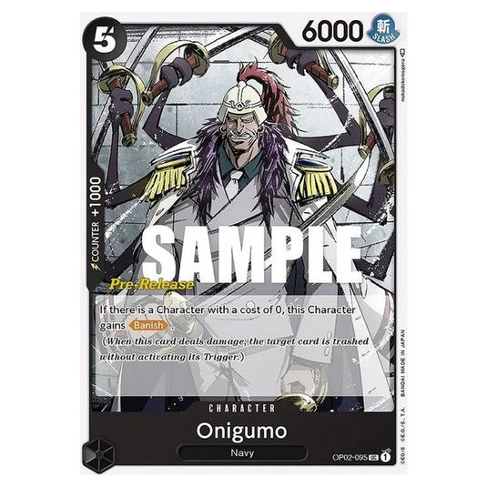 One Piece - OP-02: Paramount War Promos - Onigumo - OP02-095