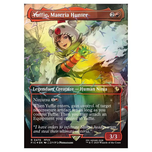 Magic The Gathering - Final Fantasy Commander - Yuffie, Materia Hunter - 470 (Foil)