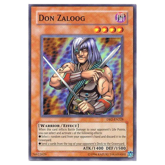 Yu-Gi-Oh! - Dark Beginning 2 - Don Zaloog (Super Rare) DB2-EN228
