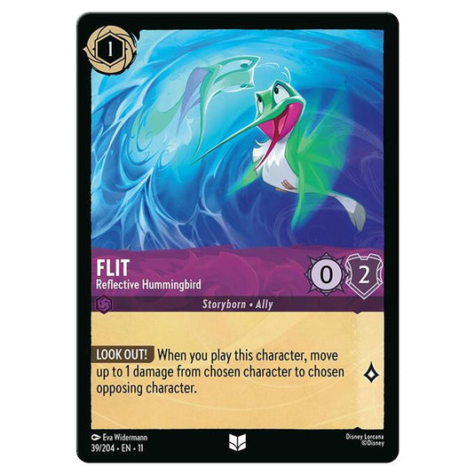 Lorcana - Winterspell - Flit - Reflective Hummingbird (Uncommon) - 039/204