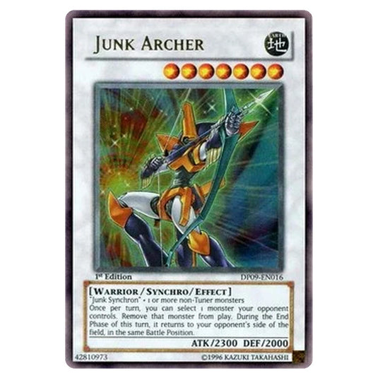 Yu-Gi-Oh! - Duelist Pack - Yusei Fudo 2 - Junk Archer (Ultra Rare) - DP09-EN016