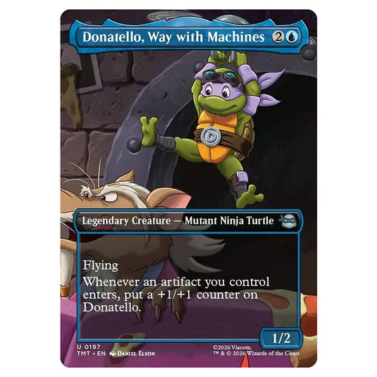 Magic The Gathering - Teenage Mutant Ninja Turtles - Donatello, Way with Machines - 0197