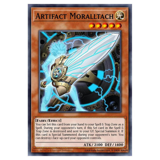 Yu-Gi-Oh! - Structure Deck - Beware of Traptrix - Artifact Moralltach (Common) SDBT-EN019