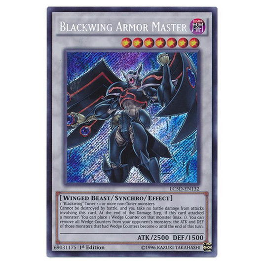 Yu-Gi-Oh! - Legendary Collection 5D's Mega Pack - Blackwing Armor Master (Secret Rare) LC5D-EN132