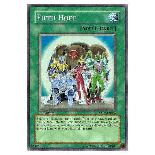 Yu-Gi-Oh! - Tactical Evolution - Fifth Hope (Super Rare) TAEV-EN045