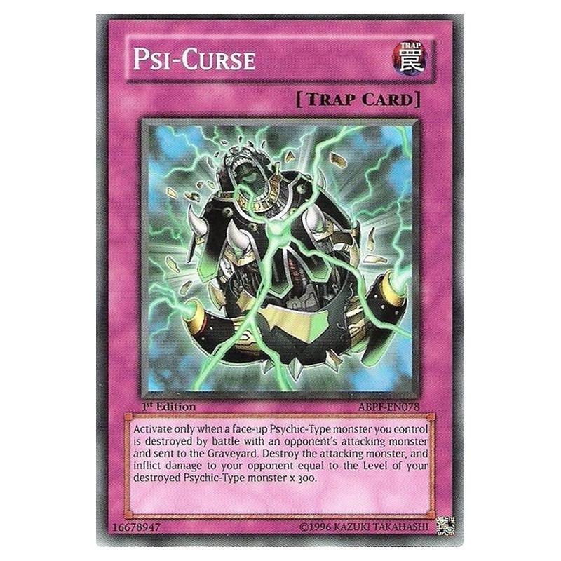 Absolute Powerforce Card Yu-Gi-Oh! - Absolute Powerforce - Psi-Curse (Common) ABPF-EN078