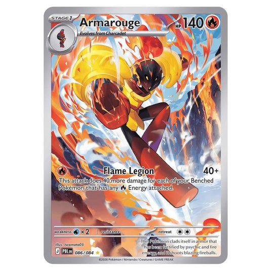Pokemon - Mega Evolution - Pitch Black - Armarouge - 086/084