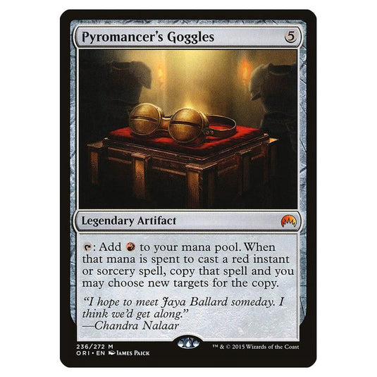 Magic The Gathering - Magic Origins - Pyromancer\\'s Goggles - 236/272