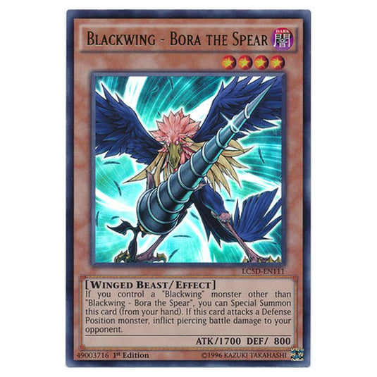 Yu-Gi-Oh! - Legendary Collection 5D's Mega Pack - Blackwing - Bora the Spear (Ultra Rare) LC5D-EN111