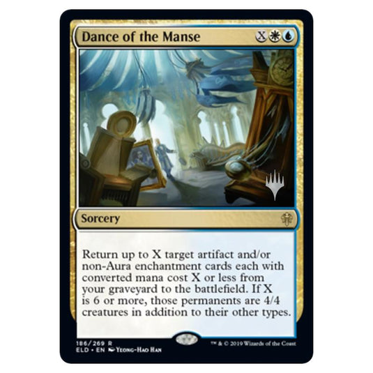 Magic The Gathering - Throne of Eldraine Promos - Dance of the Manse - 186/269