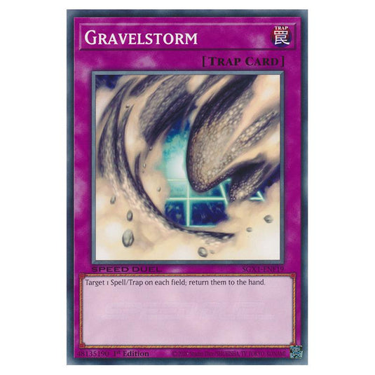 Yu-Gi-Oh! - Speed Duel GX - Duel Academy Box - Gravelstorm (Common) SGX1-ENF19