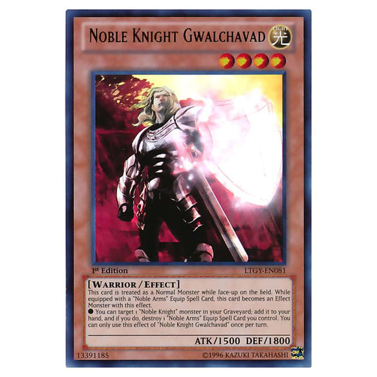 Yu-Gi-Oh! - Lord of the Tachyon Galaxy - Noble Knight Gwalchavad (Ultra Rare) LTGY-EN081