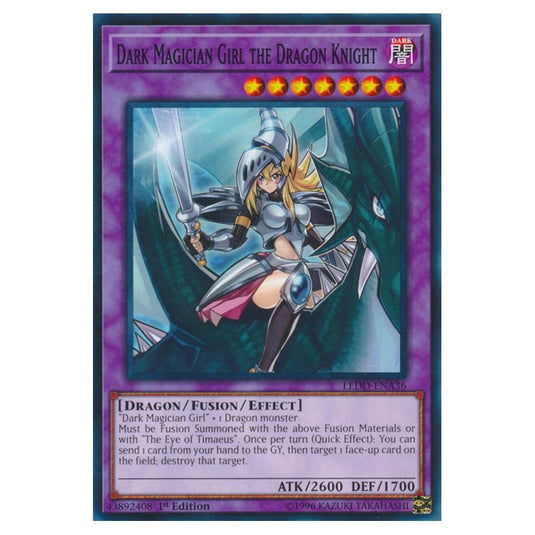 Yu-Gi-Oh! - Legendary Dragon Decks - Dark Magician Girl the Dragon Knight (Common) LEDD-ENA36