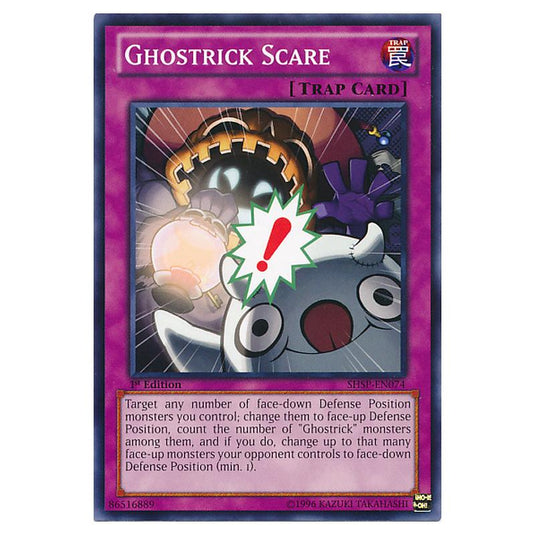 Yu-Gi-Oh! - Shadow Specters - Ghostrick Scare (Common) SHSP-EN074