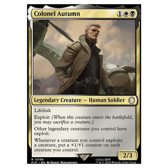 Magic The Gathering - Universes Beyond - Fallout - Colonel Autumn - 0098