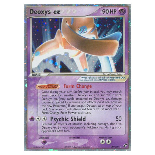 Pokemon - EX Deoxys - Deoxys EX - 099/107