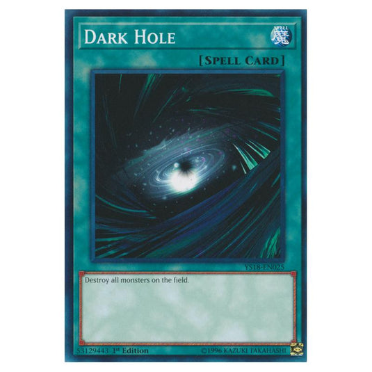 Yu-Gi-Oh! - Starter Deck - Codebreaker - Dark Hole (Common) YS18-EN025