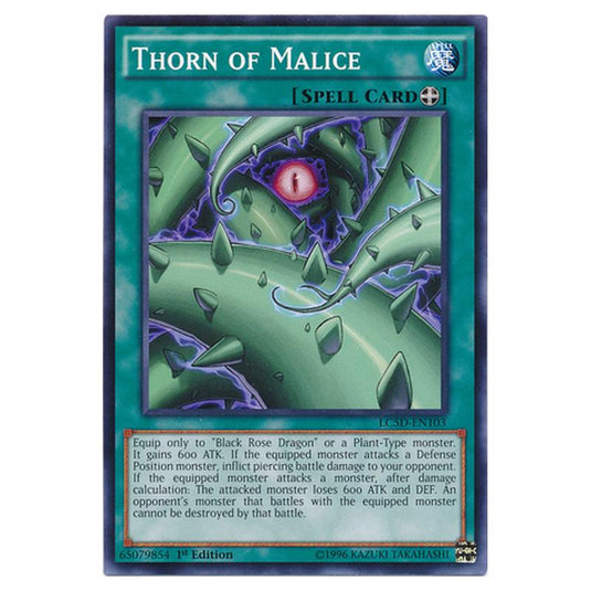 Yu-Gi-Oh! - Legendary Collection 5D's Mega Pack - Thorn of Malice (Common) LC5D-EN103