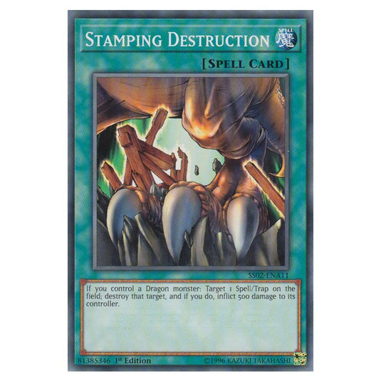 Yu-Gi-Oh! - Speed Duel Starter Decks - Duelists of Tomorrow - Stamping Destruction (Common) SS02-ENA11