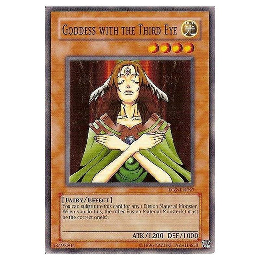 Yu-Gi-Oh! - Dark Beginning 2 - Goddess with the Third Eye (Common) DB2-EN097