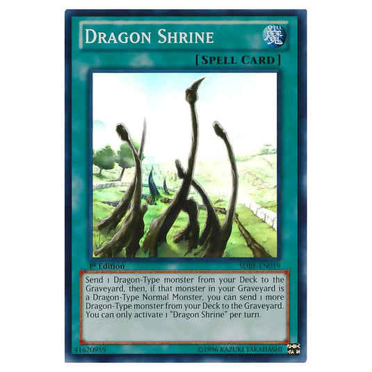Yu-Gi-Oh! - Saga of Blue-Eyes White Dragon Structure Deck - Dragon Shrine (Super Rare) SDBE-EN019