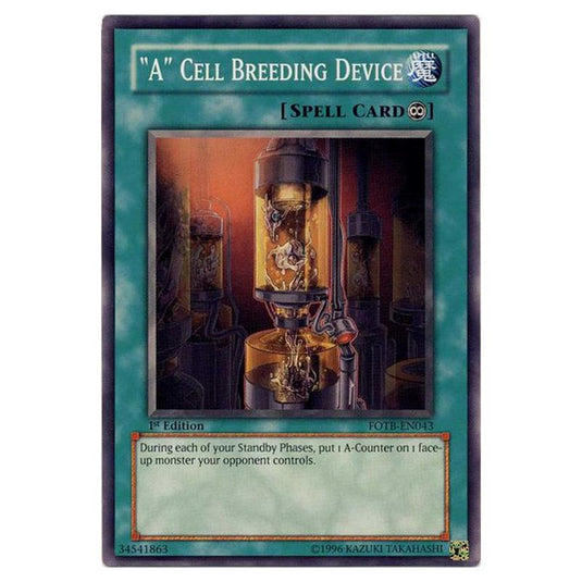 Yu-Gi-Oh! - Force of the Breaker - "A" Cell Breeding Device (Common) FOTB-EN043
