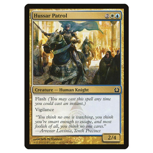 Magic The Gathering - Return To Ravnica - Hussar Patrol - 169/274