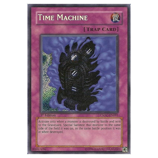 Yu-Gi-Oh! - Crossroads of Chaos - Time Machine (Secret Rare) CSOC-EN091
