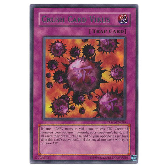 Yu-Gi-Oh! - Turbo Pack - Booster One - Crush Card Virus (Rare) TU01-EN006