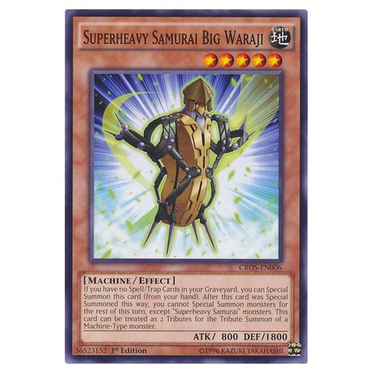 Yu-Gi-Oh! - Crossed Souls - Superheavy Samurai Big Waraji (Common) CROS-EN006