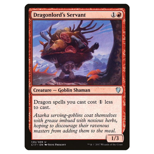 Magic The Gathering - Commander 2017 - Dragonlord's Servant - 135/309