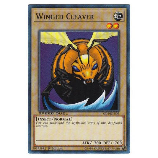 Yu-Gi-Oh! - Speed Duel Starter Decks - Ultimate Predators - Winged Cleaver (Common) SS03-ENB05