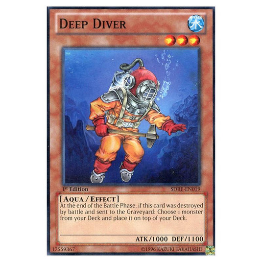 Yu-Gi-Oh! - Realm of the Sea Emperor Structure Deck - Deep Diver (Common) SDRE-EN019