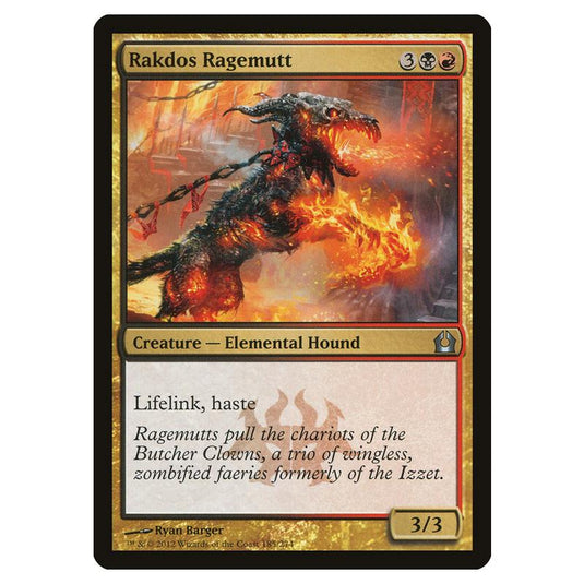 Magic The Gathering - Return To Ravnica - Rakdos Ragemutt - 185/274 (Foil)