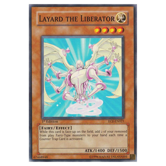 Yu-Gi-Oh! - Enemy of Justice - Layard the Liberator (Common) EOJ-EN021