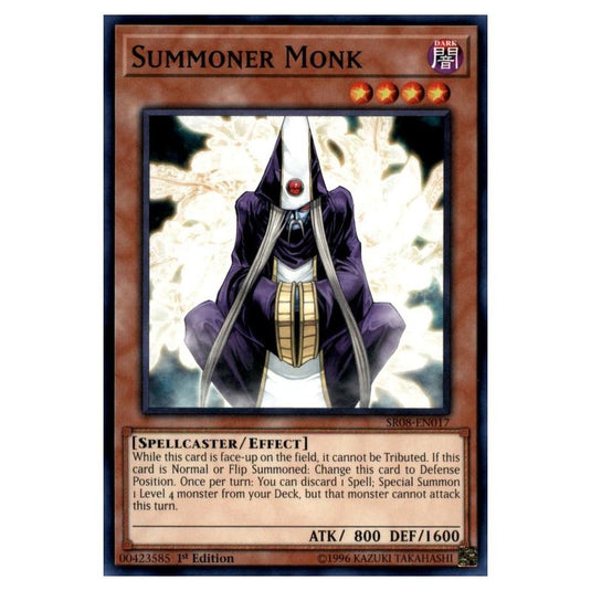 Yu-Gi-Oh! - Structure Deck - Order of the Spellcasters - Summoner Monk (Common) SR08-EN017