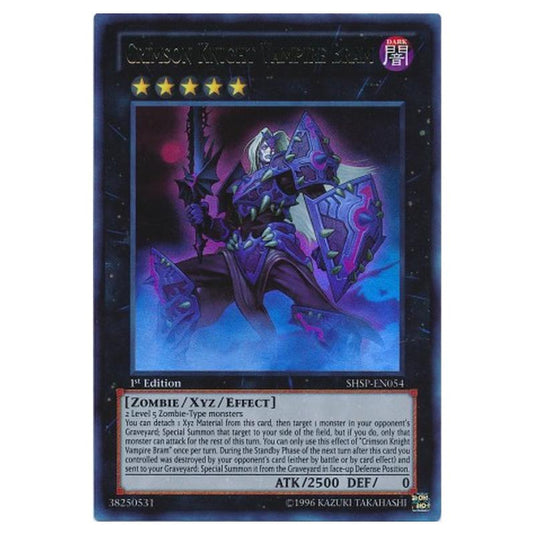 Yu-Gi-Oh! - Shadow Specters - Crimson Knight Vampire Bram (Ultra Rare) SHSP-EN054