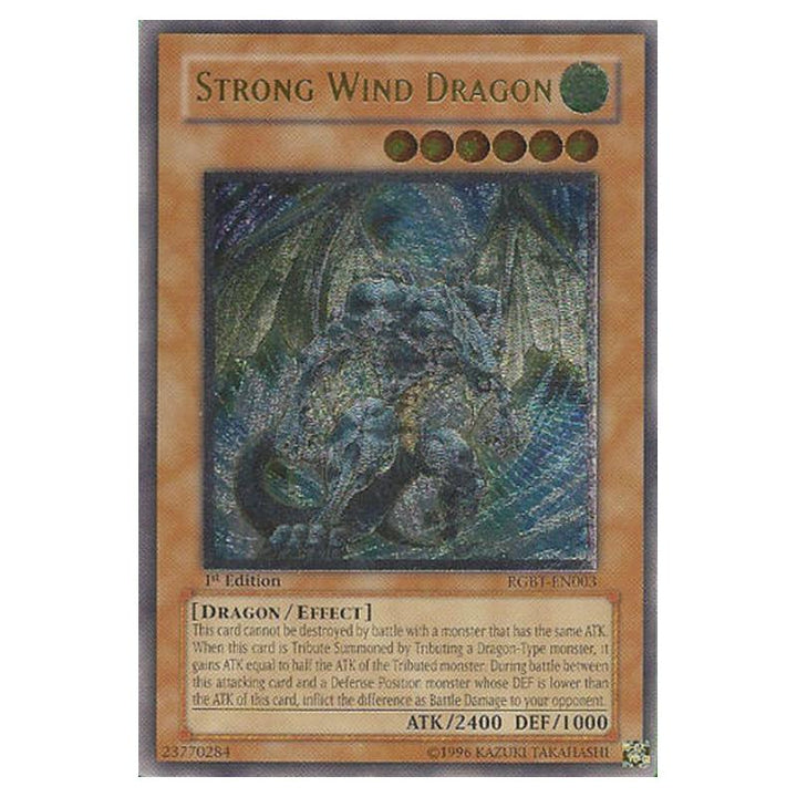 Yu-Gi-Oh! - Raging Battle - Strong Wind Dragon (Ultimate Rare) RGBT-EN