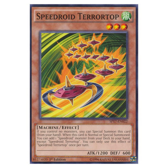 Yu-Gi-Oh! - Star Pack Battle Royal - Speedroid Terrortop (Common) SP17-EN022