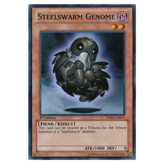 Yu-Gi-Oh! - Hidden Arsenal 6 - Omega Xyz - Steelswarm Genome (Super Rare) HA06-EN013