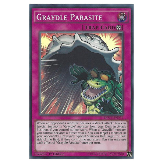 Yu-Gi-Oh! - Dimension of Chaos - Graydle Parasite (Super Rare) DOCS-EN074