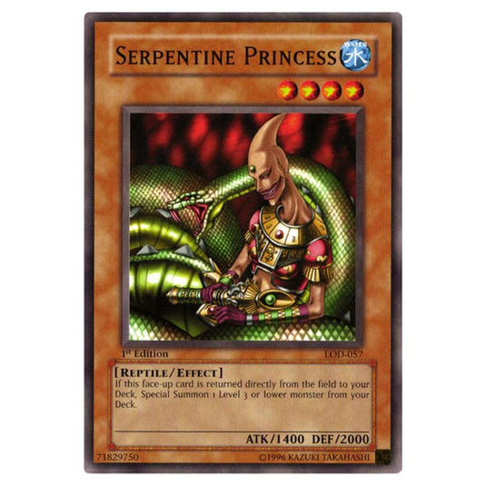 Yu-Gi-Oh! - Legacy of Darkness - Serpentine Princess (Common) LOD-057