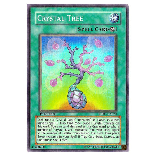 Yu-Gi-Oh! - Duelist Pack - Jesse Anderson - Crystal Tree (Super Rare) DP07-EN020