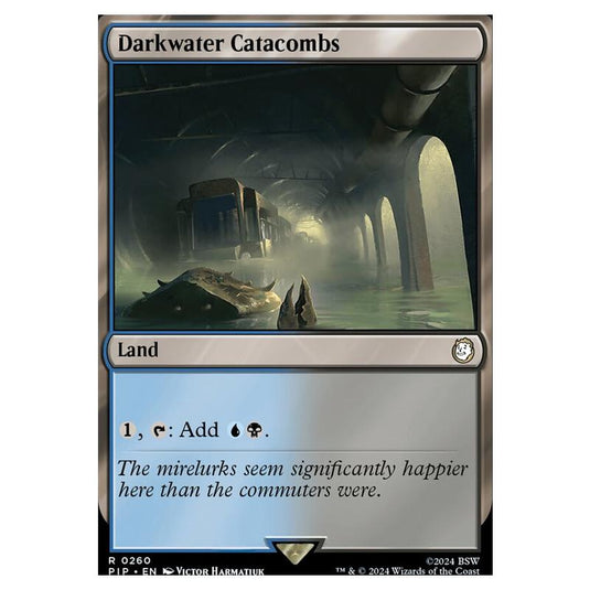 Magic The Gathering - Universes Beyond - Fallout - Darkwater Catacombs - 0260