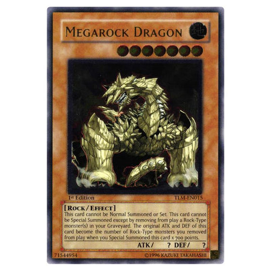 Yu-Gi-Oh! - The Lost Millennium - Megarock Dragon (Ultimate Rare) TLM-EN015
